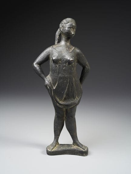 MANDELLI CARLO (1912 - 1975) MODELLA. 1957. Bronzo