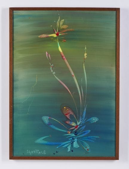 SANVITALE ALBERTO (1927 - 1999) UNTITLED. Oil on c