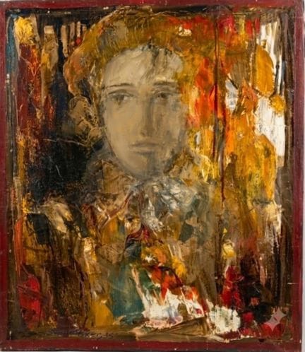 SOMALVICO GIULIO (geb. 1932) FRAU. 1995. Acryl auf