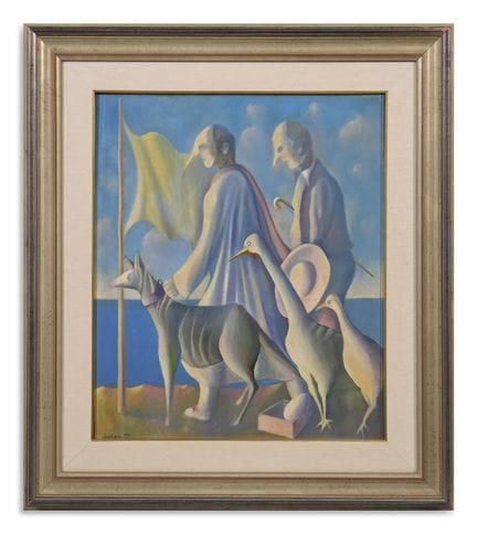 DE CHIARA ANTONIO (geb. 1968) SPAZIERGANG AM MEER.