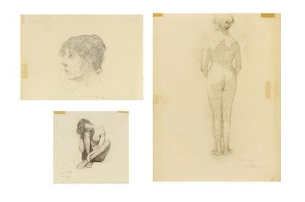 UNIDENTIFIED AUTHOR LOT CONSISTING OF NO. 3 DRAWIN