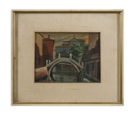 FAVERO WELDA (1919–1979) *LA TOLETA*. 1977. Oil on