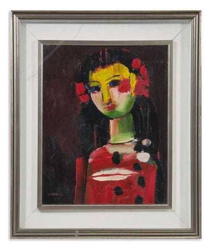 SPREAFICO LEONARDO (1907 - 1974) BUSTO DI DONNA. O