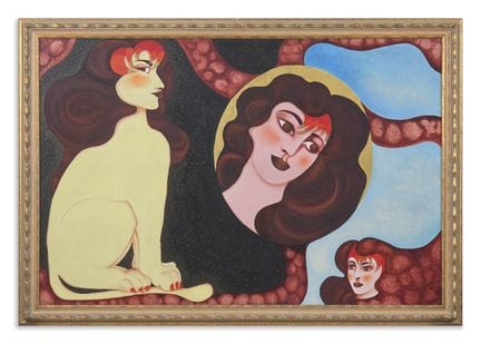ZUNINO-GUGA RENATA (1947 – 2023) SELBSTPORTRAIT OD
