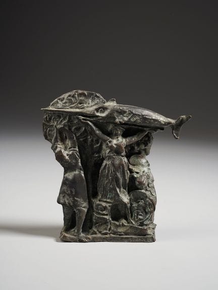 AUTORE NON IDENTIFICATO SENZA TITOLO. 1980. Bronzo