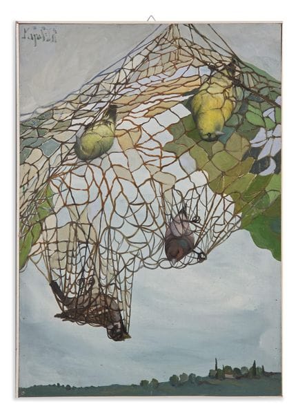 PAOLO TILLI MAGRI (1923–1999) UNTITLED. Oil on pan