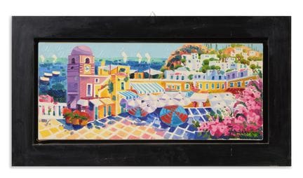 FACCINCANI ATHOS (geb. 1951) DER PLATZ VON CAPRI –