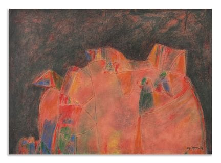 CAGGIANO UGO (1941 - 2020) SENZA TITOLO . tecnica 