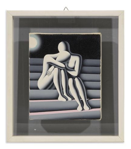 KOSTABI, MARK (b. 1960) DAPHNE AND CHLOE. 2003. Oi