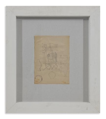 SOLDATI ATANASIO (1896–1953) UNTITLED. Pencil on p