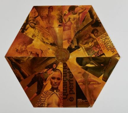 MALIPIERO (geb. 1934) OHNE TITEL. 2009. Collage au