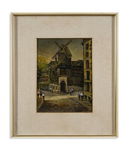FAVERO WELDA (1919–1979) MOULIN DE LA GALETTE. 196