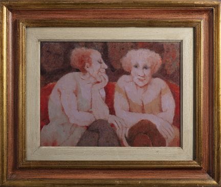 SQUILLANTINI REMO (1920 - 1996) SENZA TITOLO. Olio