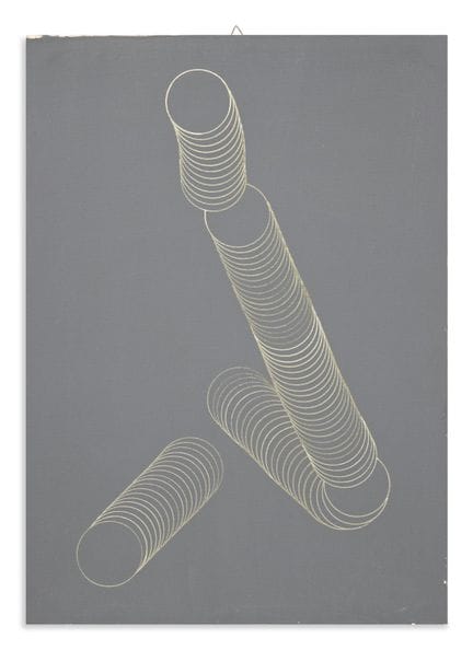 BY BELLA GIOPPE (1945–2007) UNTITLED. Acrylic on c