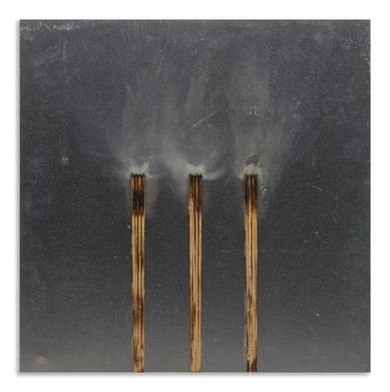 AUBERTIN BERNARD (1934 - 2015) DESSIN DE FEU. 2010