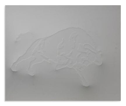 MIGLIOZZI GIANFRANCO (geb. 1941) STIER. 2015. Acry