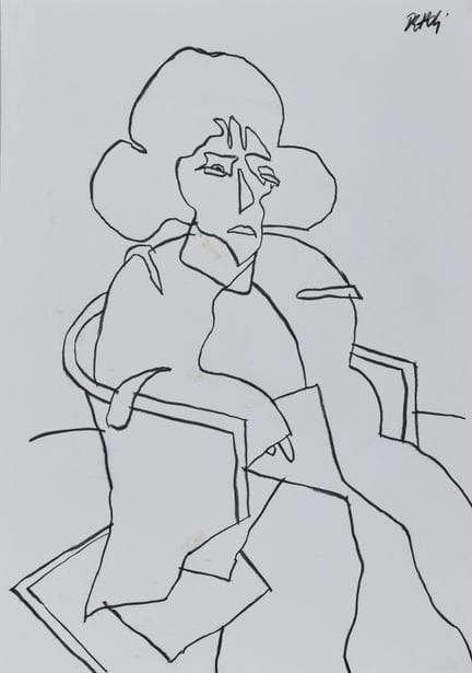 DE POLI FABIO (n. 1947) SENZA TITOLO. pennarello s