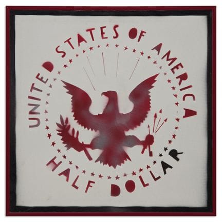 FRANCO ANGELI (1935–1988) HALF DOLLAR (ANTIPITTURA