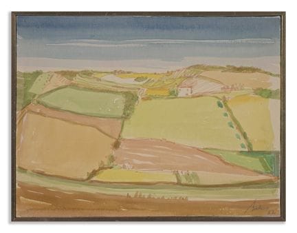 VINCENZO BALSAMO (1935–2017) WHEAT FIELD. 1962. Wa