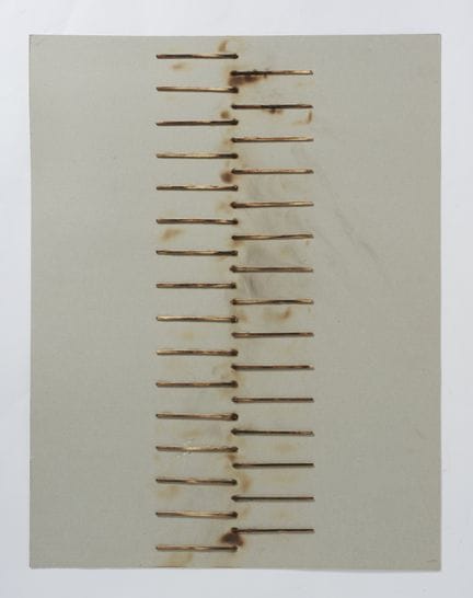 AUBERTIN BERNARD (1934–2015) DESSIN DE FEU. 1974. 