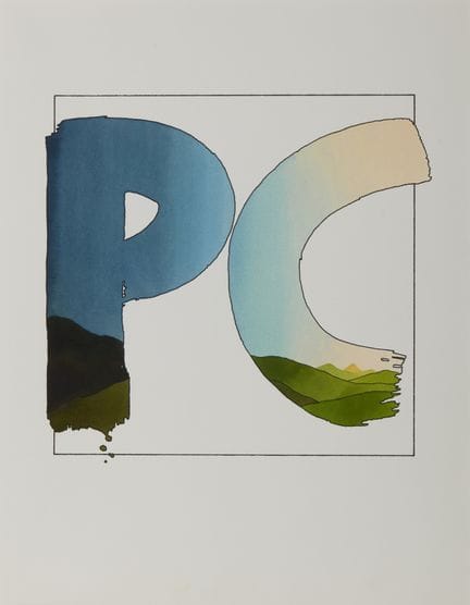 CRIDA PIERO (n. 1949) N 215. pennarello e acquarel