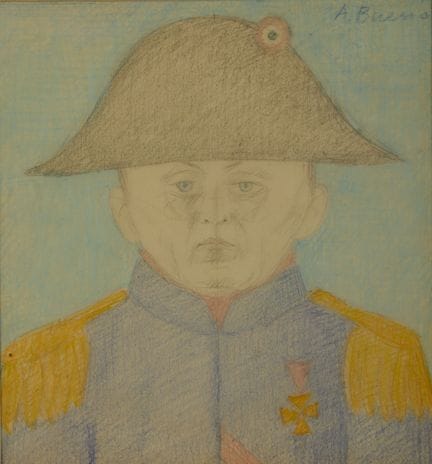 BUENO ANTONIO (1918 - 1985) NAPOLEON SELF-PORTRAIT