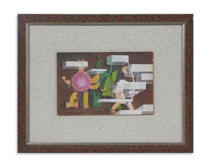 JEAN MARCEL (1900–1994) OHNE TITEL. Öl auf Sperrho