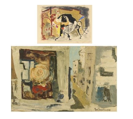 ZAPHIROPULOS RENN (1925 - 2013) LOT CONSISTING OF 