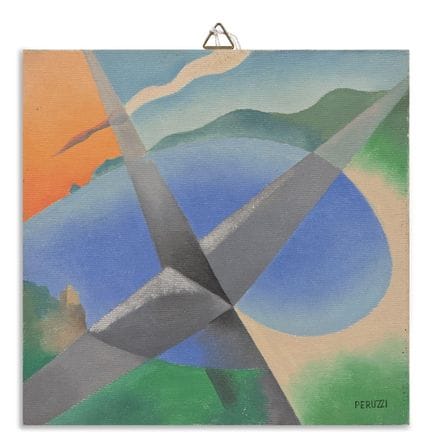 PERUZZI OSVALDO (1907–2004) FLUG ÜBER DEN GOLF. 19