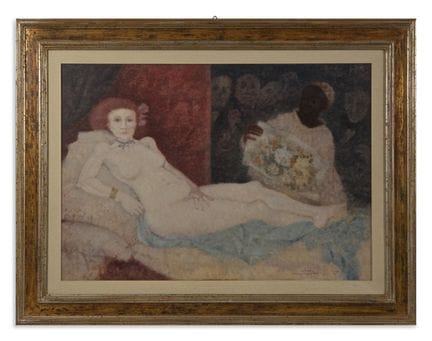 SQUILLANTINI REMO (1920 - 1996) "OLIMPIA" OMAGGIO 