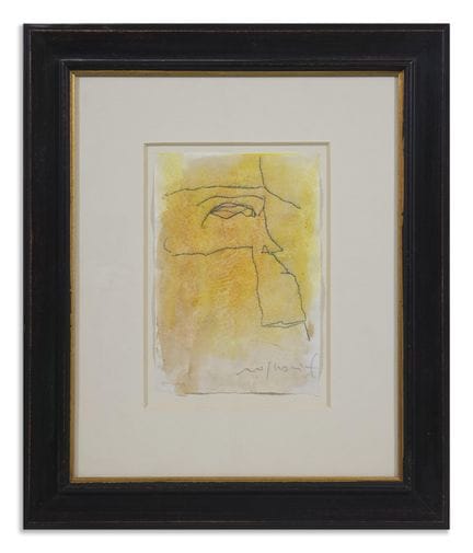 ROGNONI FRANCO (1913–1999) UNTITLED. Watercolor an
