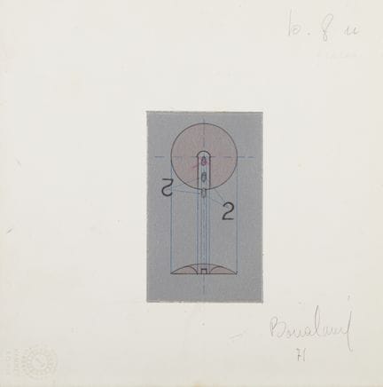 BONALUMI AGOSTINO (1935 - 2013) DUE DI DENARI. 197