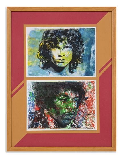 MORGAN ANTON WALTER CLUB 27 (DIPTYCH). Mixed media