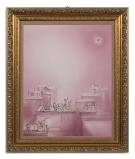 CLERICI FABRIZIO (1913 - 1993) SENZA TITOLO . tecn