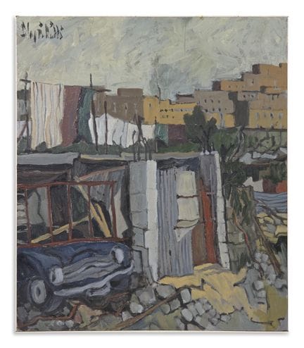 PAOLO TILLI MAGRI (1923–1999) UNTITLED. Oil on pan