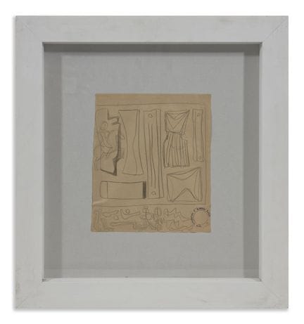 SOLDATI ATANASIO (1896–1953) UNTITLED. Pencil on p