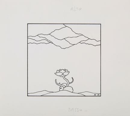 CRIDA PIERO (n. 1949) SENZA TITOLO. 1975. China su