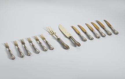ITALIAN ARGENTER OF THE 20th CENTURY Dessert servi