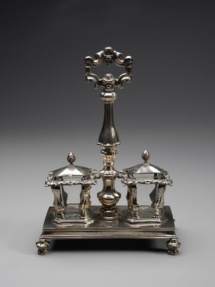 19TH-CENTURY TURIN SILVERSMITH Cast, shaped, and e