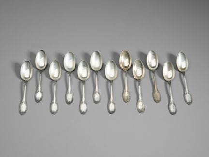 BUCCELLATI GIANMARIA (1929 - 2015) 12 petites cuil