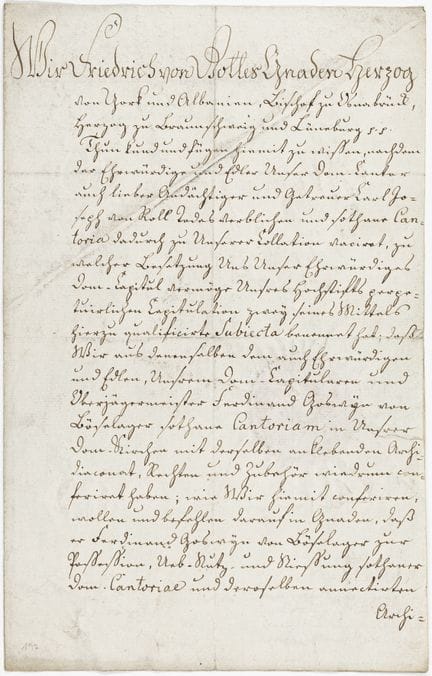 Friedrich, Herzog von York. Bischof zu Osnabrück. 