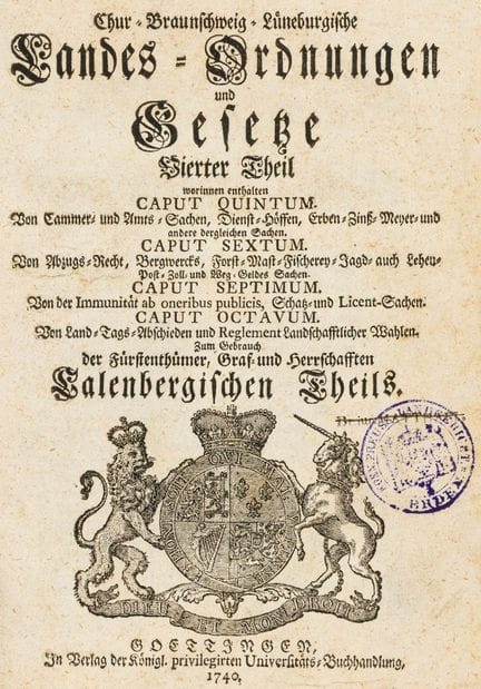 Allemagne - Basse-Saxe - Règlements et lois de la 