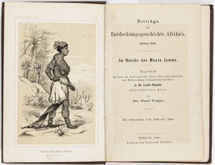 Africa - Pogge, Paul. In the Realm of Muata Jamwo.