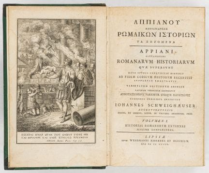 Appianus, Alexandrinus. *Romanarum historiarum qua
