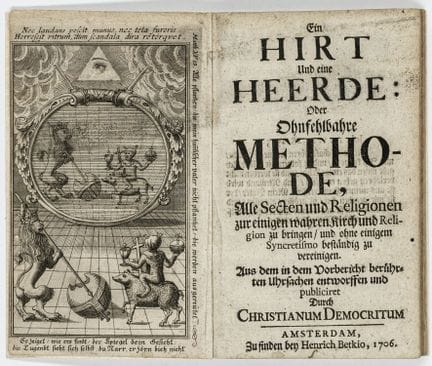 Theology - Dippel, Johann Conrad. A Shepherd and a