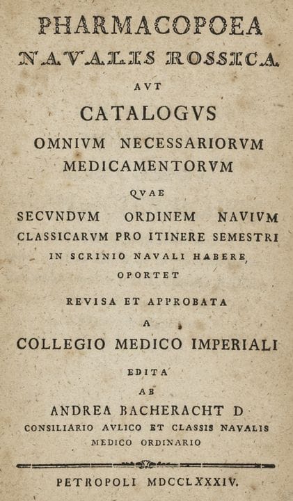 Medicine - Pharmacy - Bacheracht, Andreas (ed.). *