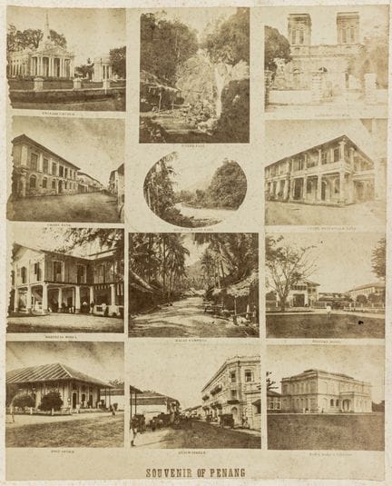 Malesia - Malesia, Singapore e Penang (etichetta m
