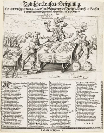 Guerra dei Trent'anni - Benedizione di Tyll. Così 