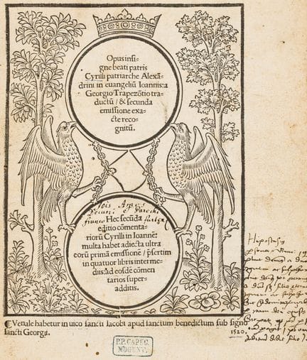 Cirilo de Alejandría. Obra insigne del beato padre