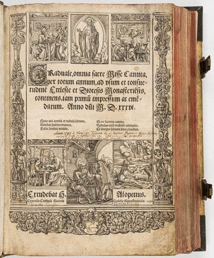 Graduale Monasteriense — Gradual, con todos los ca